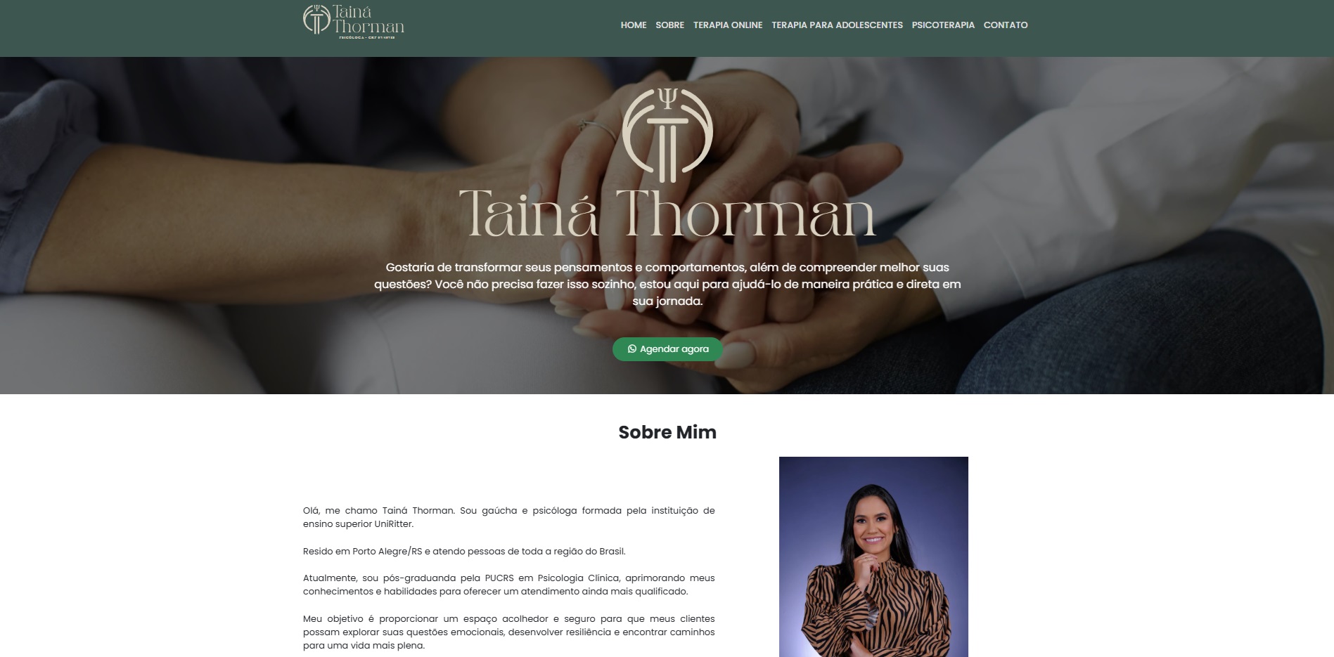 Tainá Thorman Psicóloga